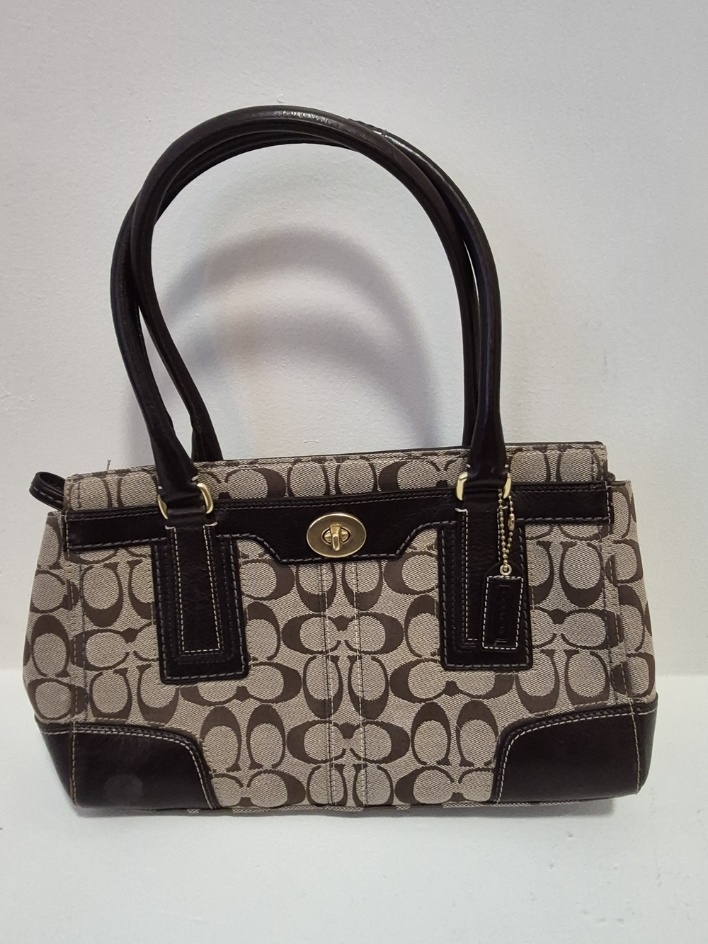 Coach Hampton Signature Carryall Satchel Y2K Era/ Vintage